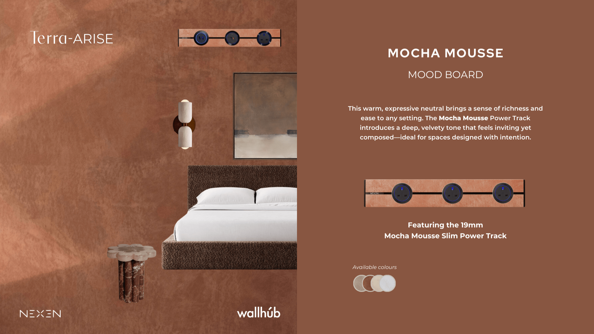 TERRA-ARISE — Mocha Mousse official Nexen product image