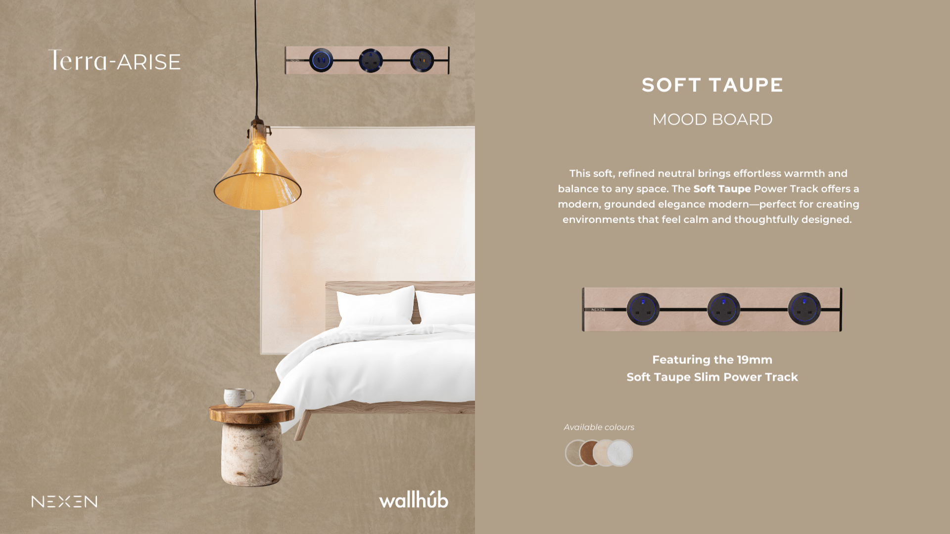 TERRA-ARISE — Soft Taupe official Nexen product image